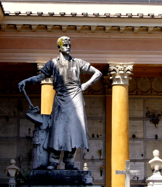 Chiostro VII - Monumento Simoli, 1895 (di Tullo Golfarelli)