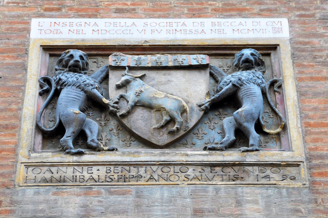 L’insegna dei Beccai e le antiche corporazioni&nbsp;mercantili